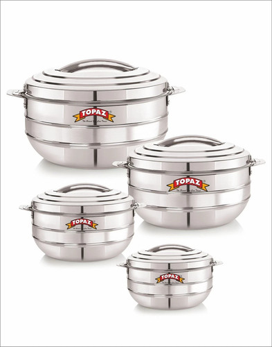 4pc stainless steel - hot, cold