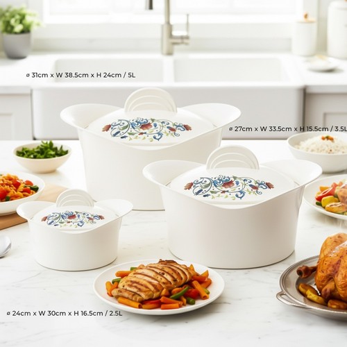 3pcs insulated hot pot set - hot,