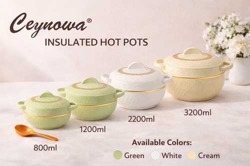 4pc hot pot food warmer - 4pc,