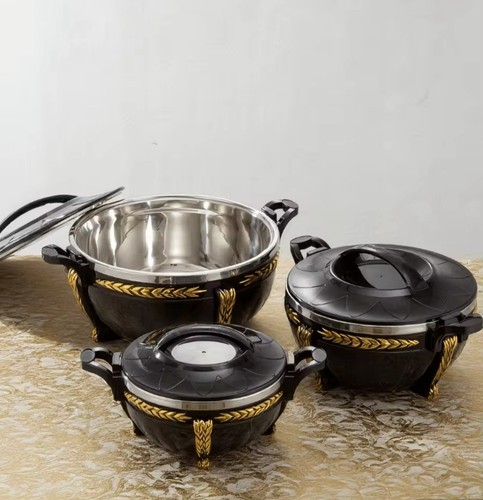 3pcs black gold tone - black-gold-tone, thermal