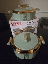 2 Pcs Plastic Hot Pot Thermal