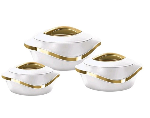 3pc hot pot set insulated - pot, food