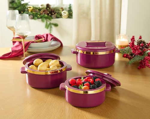 Set thermal serving bowls - 3,